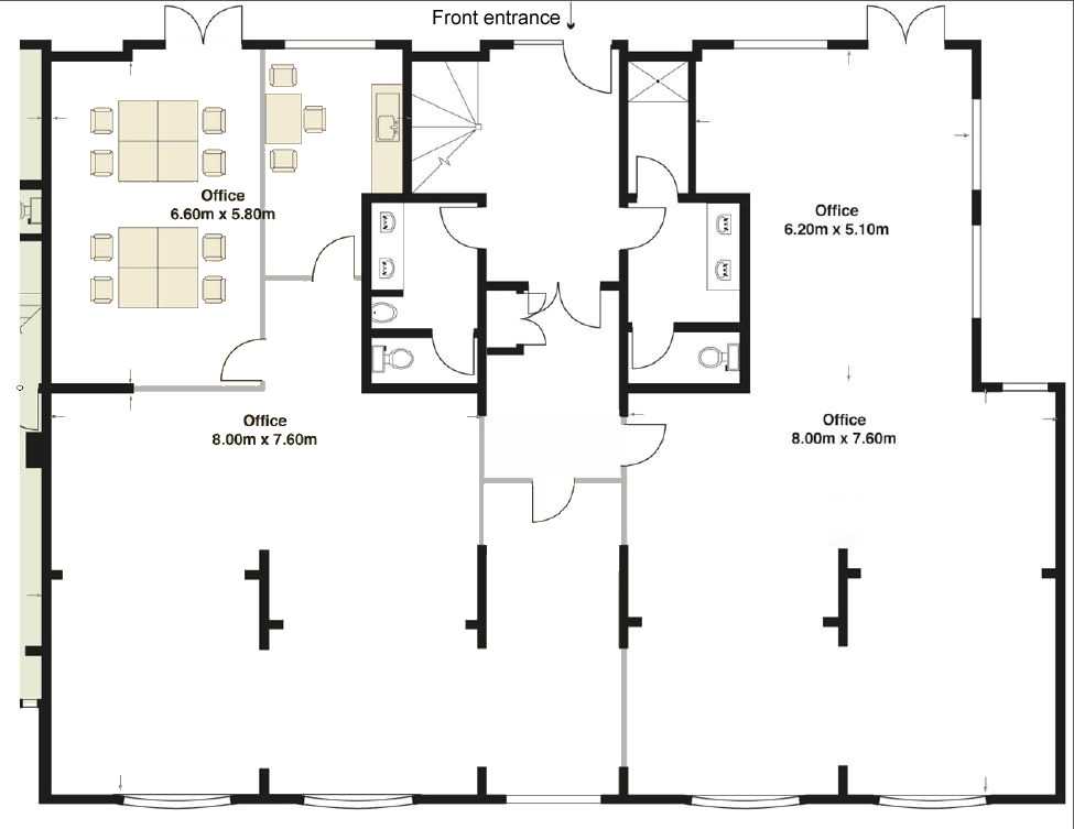 Dorna House Entire Building Ground Floor Plan 2021