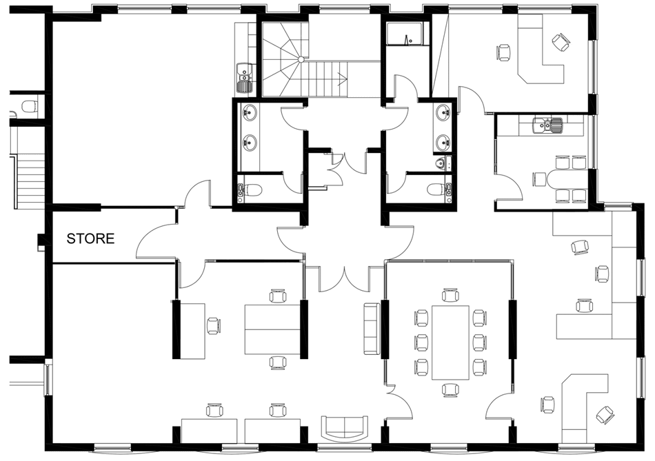 Dorna House Two First Floor Plan